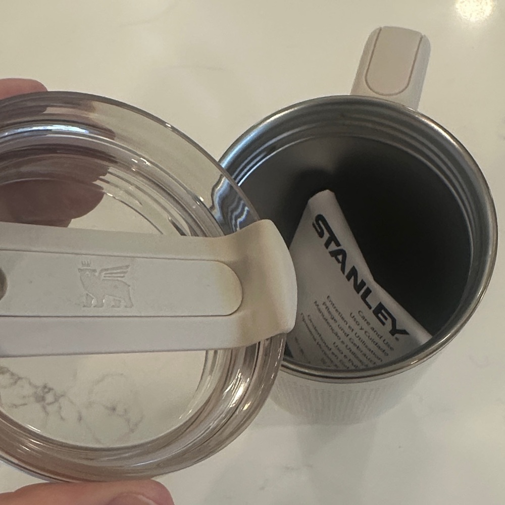Stanley Calia Edition White Tumbler with Handle - Picture 2 of 4